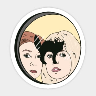 Buffy & Willow Halloween Sticker